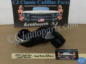 OEM 1971 1972 1973 1974 1975 1976 1977 1978 1979 CADILLAC DEVILLE FLEETWOOD ELDORADO 472/500/425 AIR CLEANER HEAT RISER TUBE PLASTIC ELBOW #1498546/#1498547